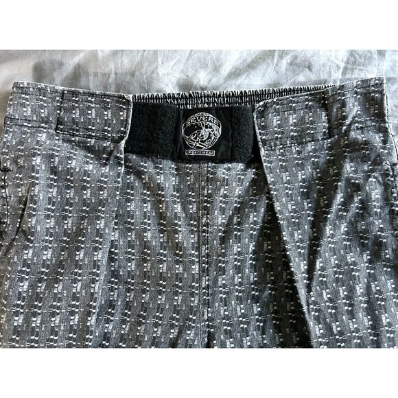 Vintage Severe Sportswear Velcro adjustable pants gray/black/gray/white size L - Picture 3 of 8